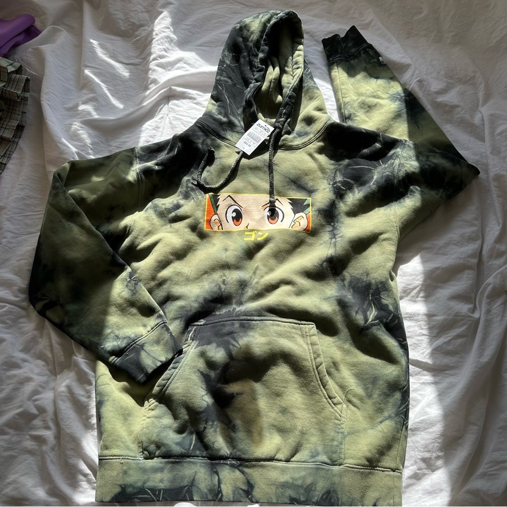 Hypland x hunter x hunter gon eyes hoodie size M *minor flaw*